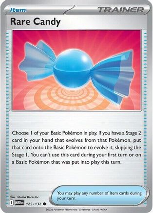 Rare Candy 125/132 - ME01 Mega Evolution