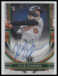 2023 Topps Tribute Tribute Autographs Green Kyle Stowers #/99 Auto #TA-KS