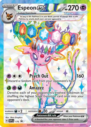 Espeon ex SVP - SV Scarlet & Violet Promo Cards Holofoil