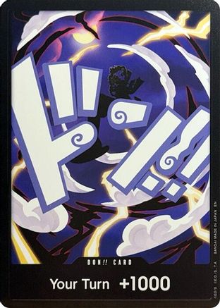 DON!! Card (GEAR5 Luffy) - Premium Booster -The Best- Vol. 2