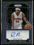 2021-22 Panini Prizm Signatures Richard Hamilton Auto #SG-RHM