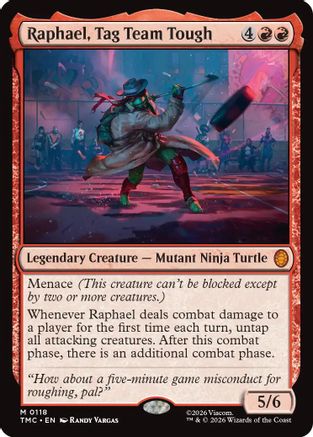 Raphael, Tag Team Tough (TMT-118) - Teenage Mutant Ninja Turtles