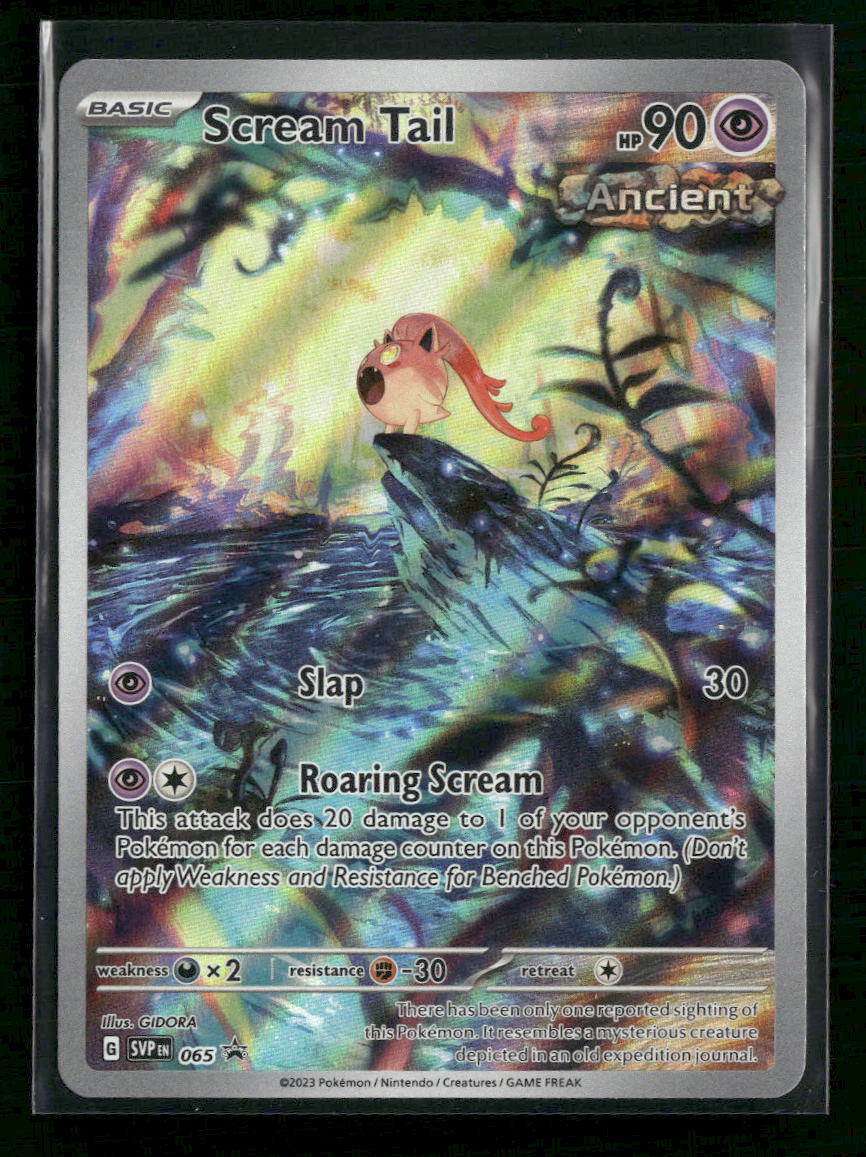 SV: Scarlet & Violet Promo Cards Scream Tail #065