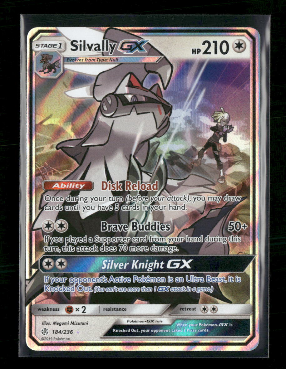 SM - Cosmic Eclipse Silvally GX #184/236