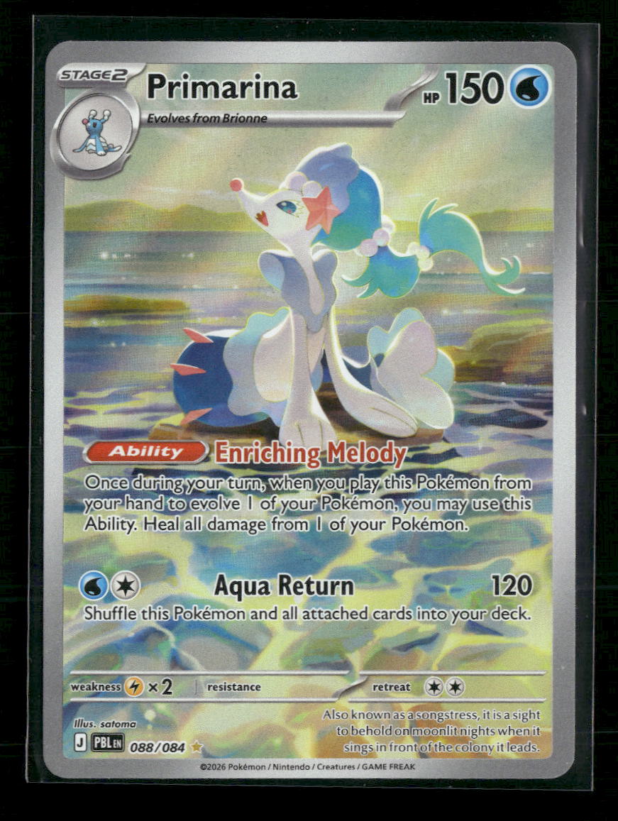 ME05: Pitch Black Primarina #088/084