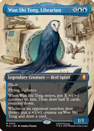 Wan Shi Tong, Librarian (Borderless) (TLA-320) - Avatar: The Last Airbender
