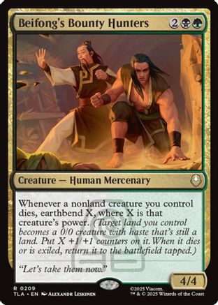 Beifong's Bounty Hunters (TLA-209) - Avatar: The Last Airbender