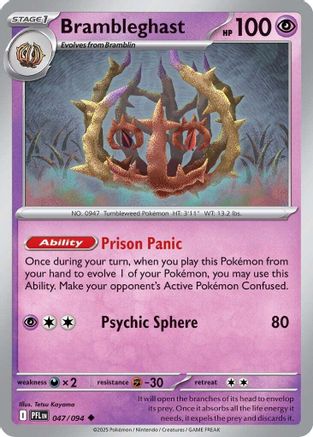 Brambleghast 047 - ME02 Phantasmal Flames