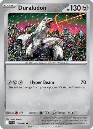 Duraludon 074 - ME02 Phantasmal Flames Reverse Holofoil