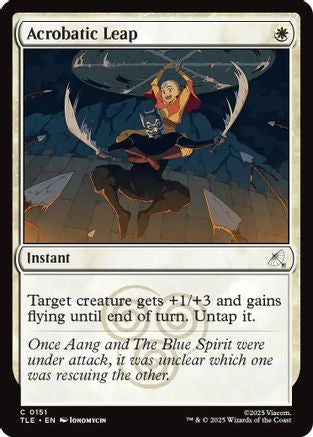 Acrobatic Leap (TLE-151) - Avatar: The Last Airbender: Eternal-Legal