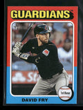 2024 Topps Heritage Mini David Fry Rookie #654