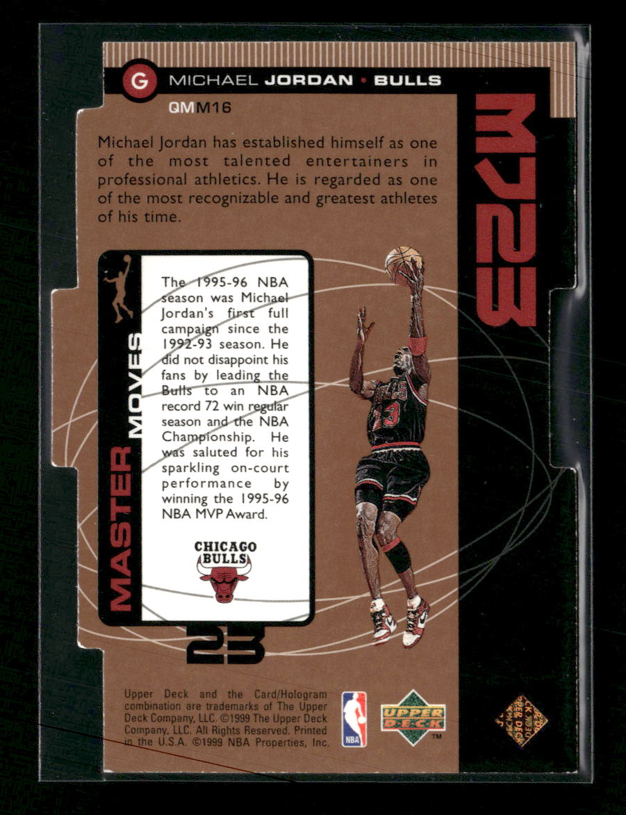 1998-99 Upper Deck MJ23 Tier 1 (Quantum Bronze) Michael Jordan #/2300 #QMM16