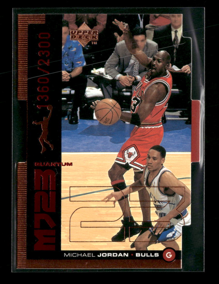 1998-99 Upper Deck MJ23 Tier 1 (Quantum Bronze) Michael Jordan #/2300 #QMM16