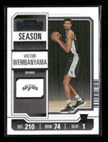 2023-24 Panini Contenders Season Ticket Retail Victor Wembanyama Rookie #11