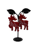 CHRISTMAS FOREST CRITTER EARRINGS