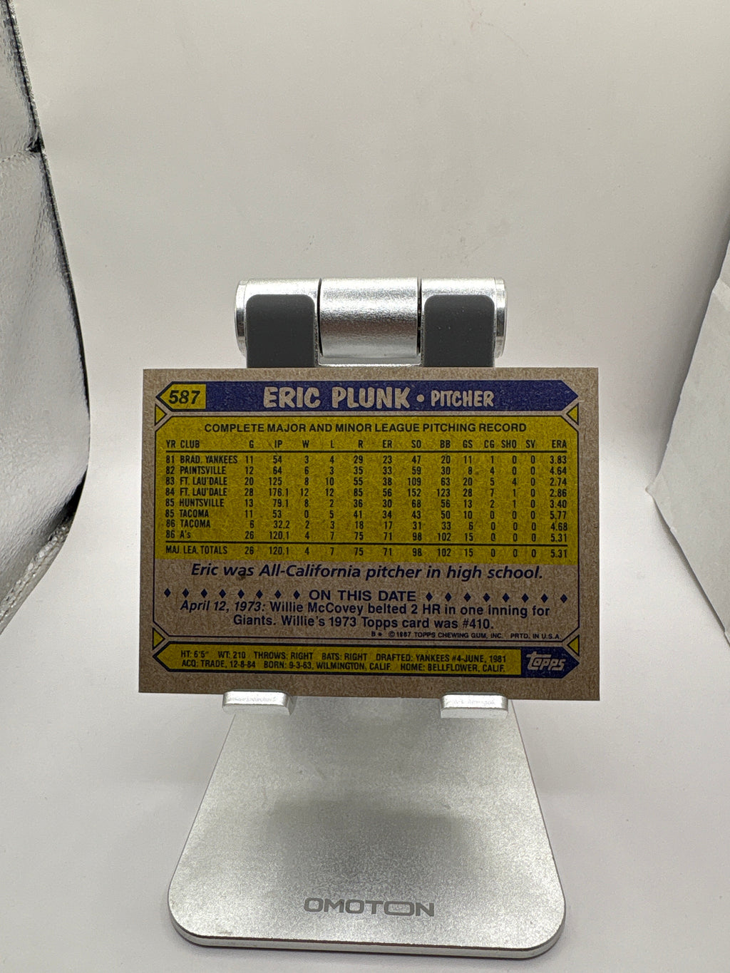 Topps Eric Plunk