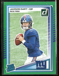 2025 Donruss Press Proofs Green Jaxson Dart Rookie #400