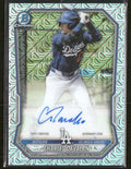 2025 Bowman Draft Chrome Prospect AU Mojo Refractor Charles Davalan Auto