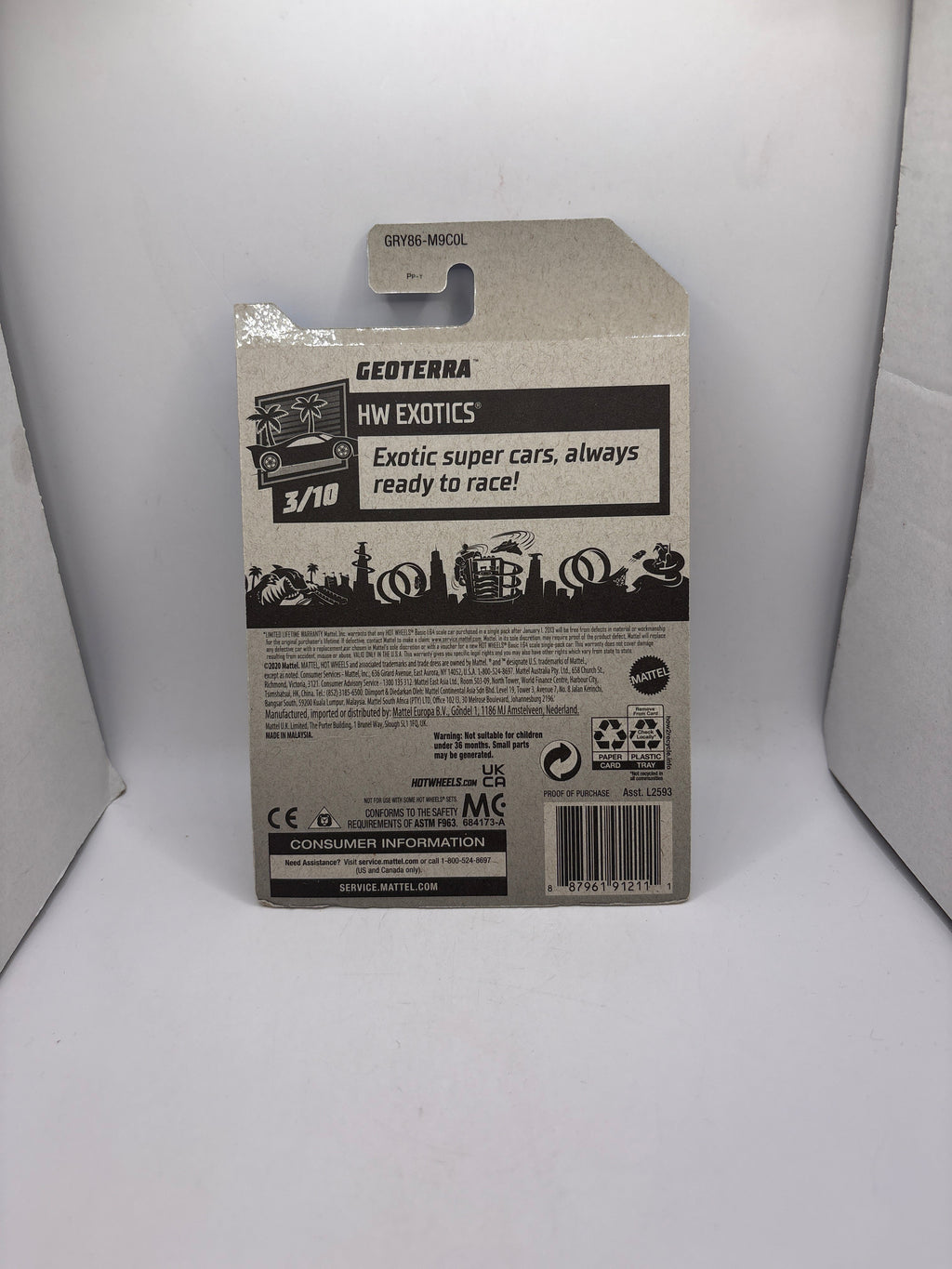 Hot Wheels Geoterra Diecast