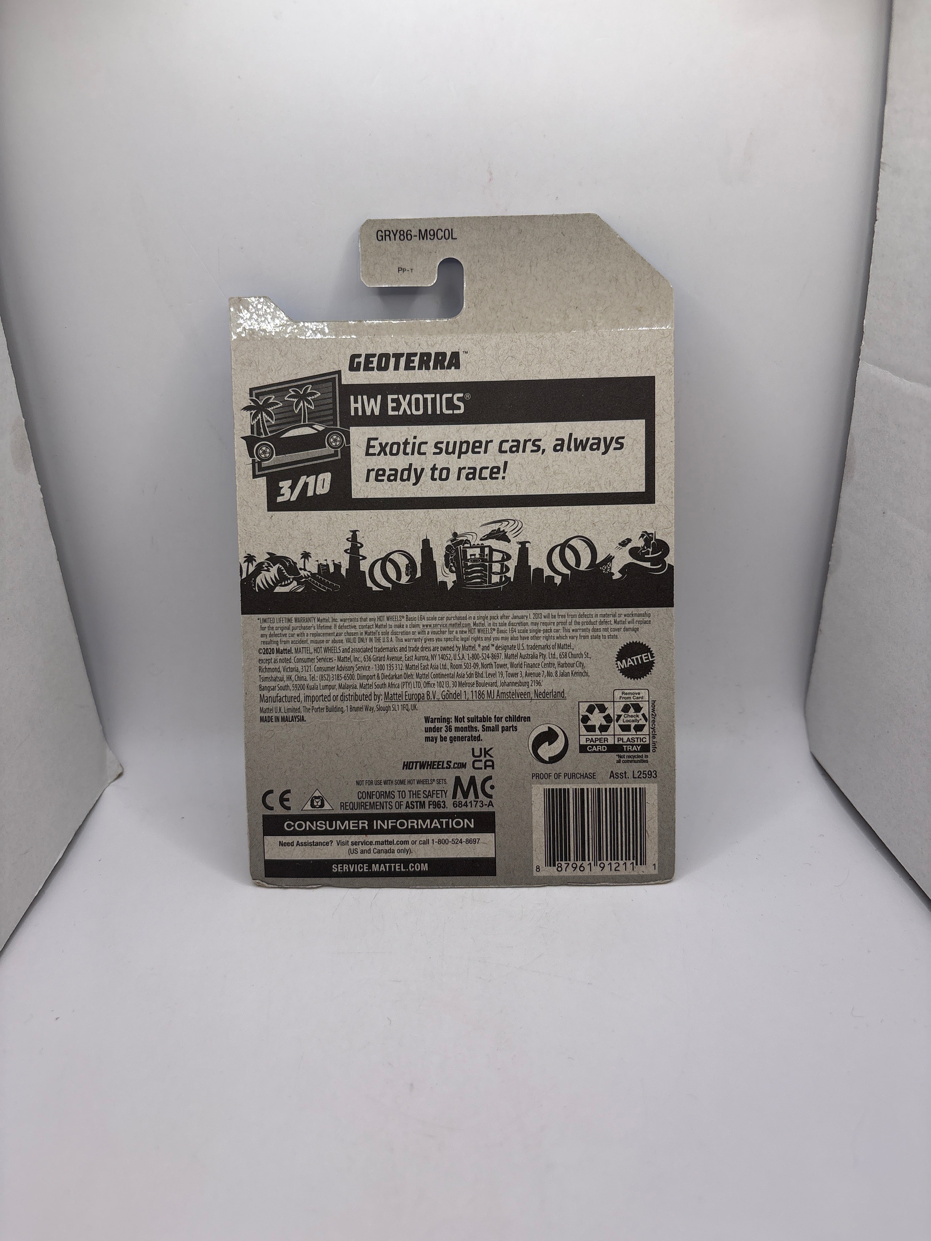 Hot Wheels Geoterra Diecast