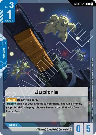 Jupitris (GD03-123) - Steel Requiem Holofoil