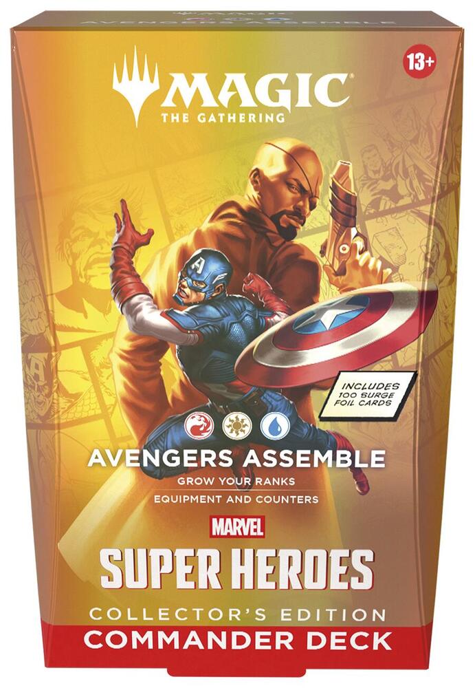 Magic: The Gathering Marvel Super Heroes Commander Deck Collector's Edition - Avengers Assemble