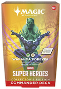 Magic: The Gathering Marvel Super Heroes Commander Deck Collector's Edition - Wakanda Forever