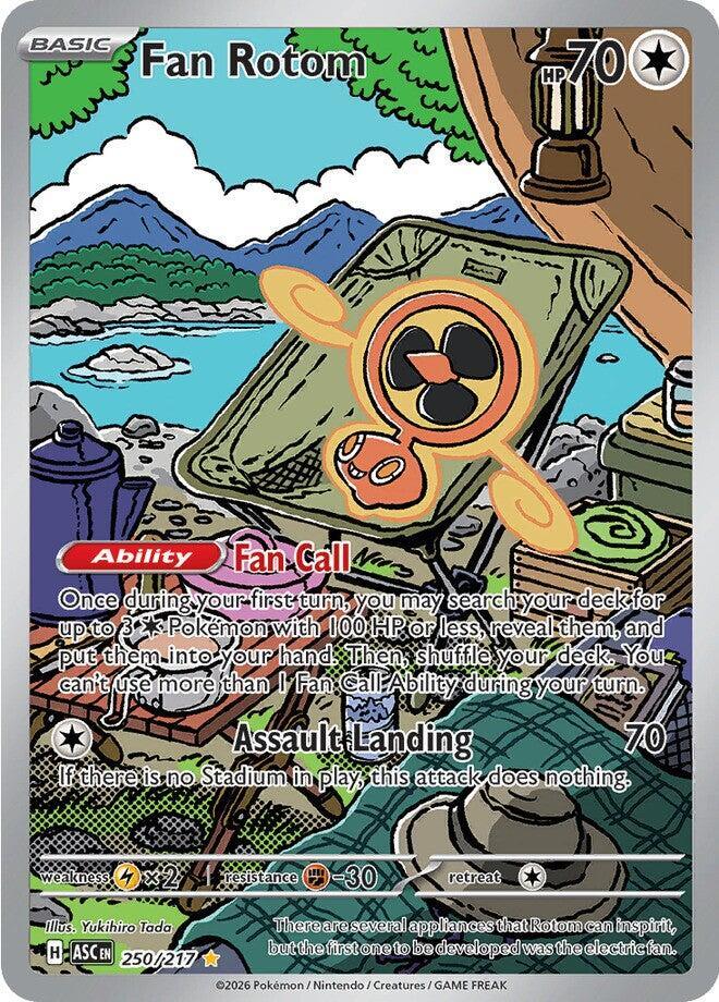 Fan Rotom (250/217) [Mega Evolution: Ascended Heroes]