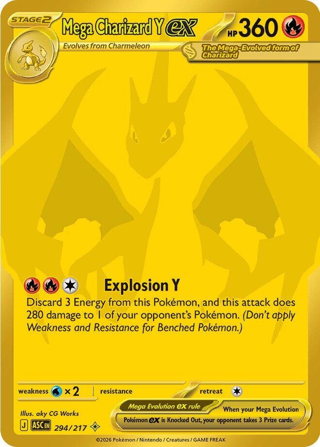 Mega Charizard Y ex (294/217) [Mega Evolution: Ascended Heroes]