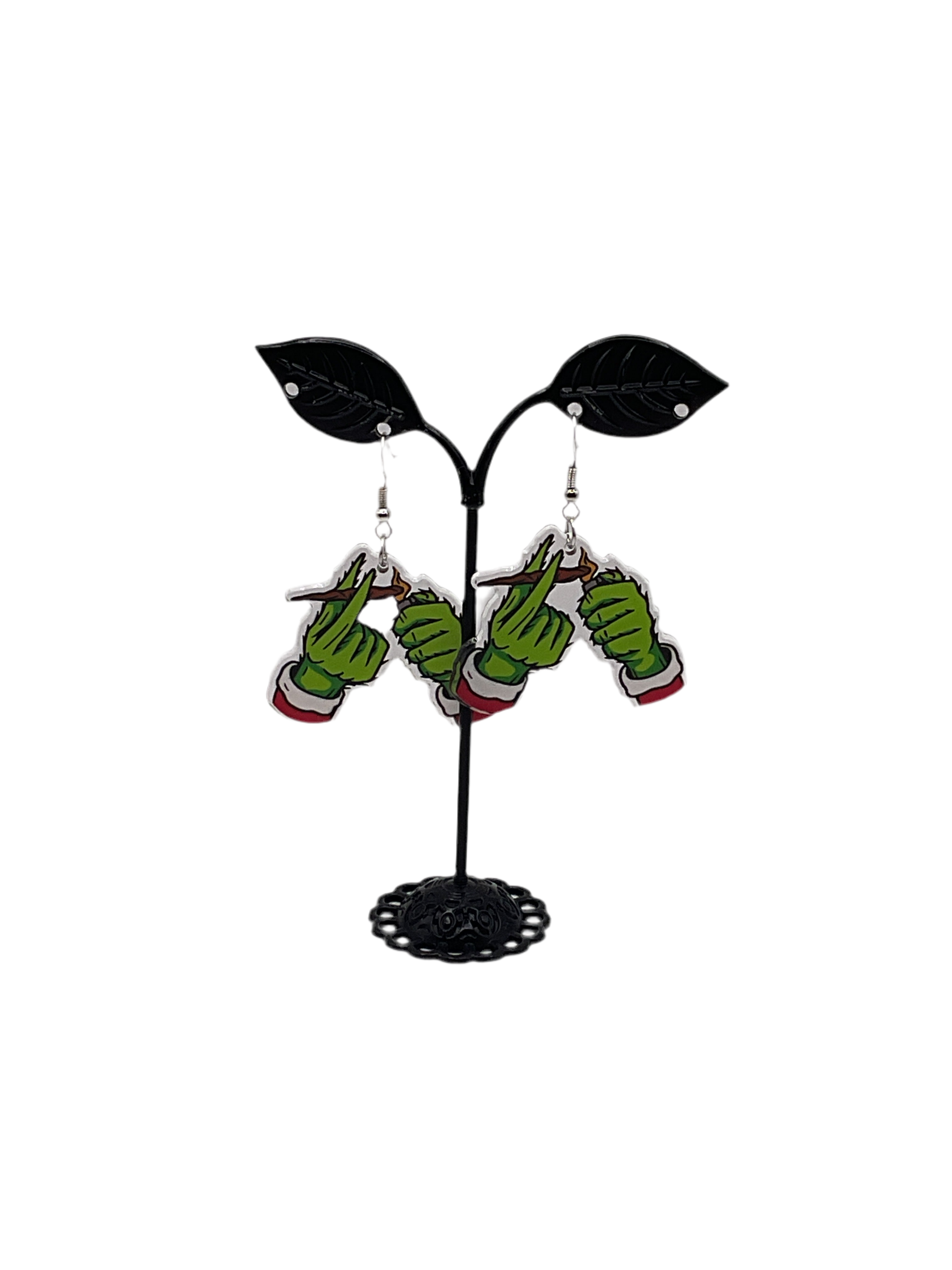 Christmas Blunt Earrings