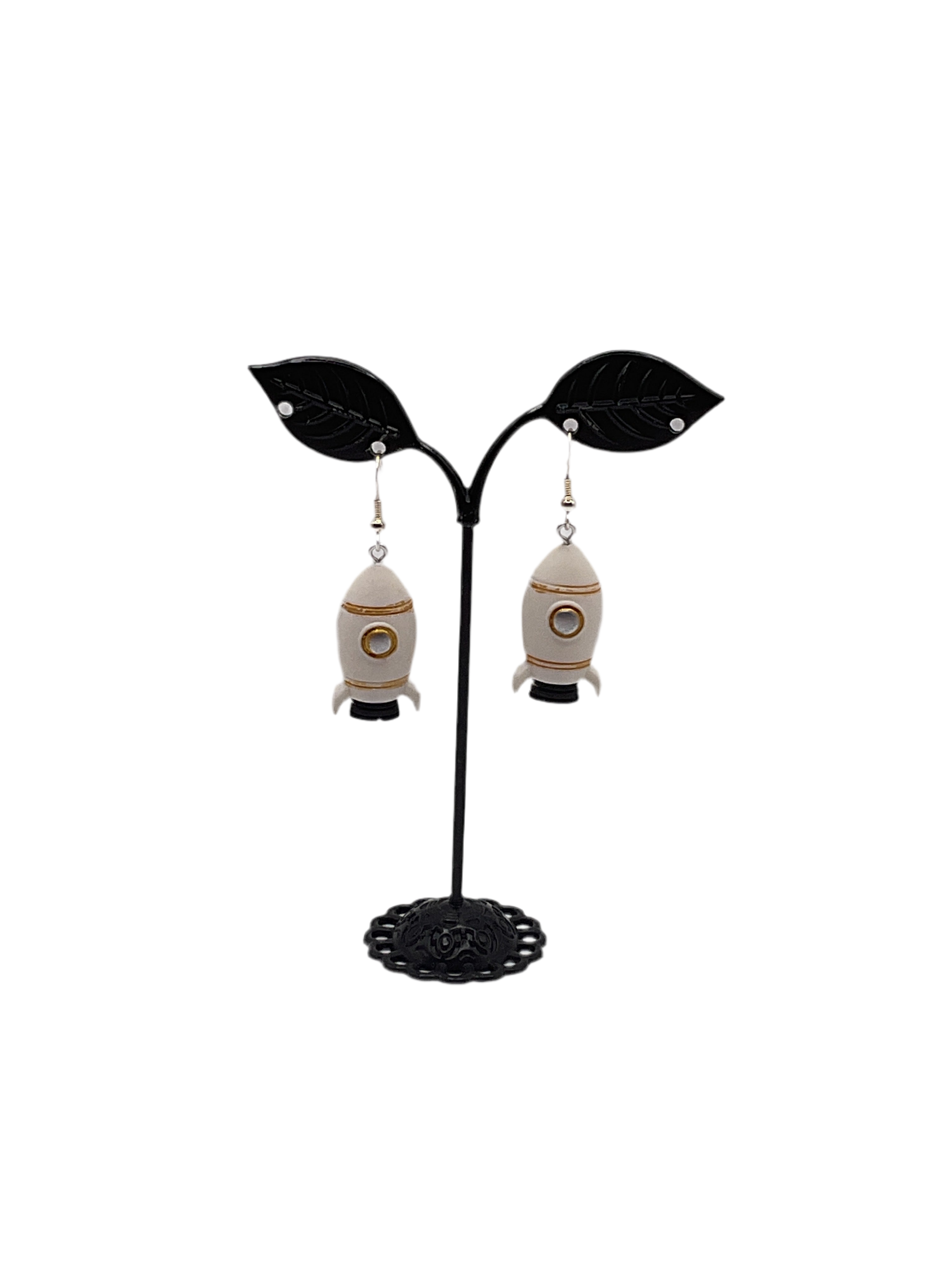 Rocketship Earrings 4