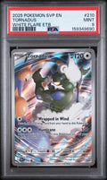 2025 Pokemon Svp En-Sv Black Star Promo White Flare Etb Tornadus 9 PSA #210