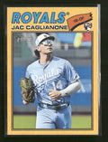 2026 Topps Heritage Dark Yellow Jac Caglianone Rookie #136