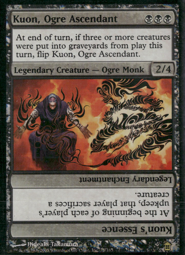 Saviors of Kamigawa Kuon, Ogre Ascendant #78