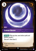 Lunar Boon (125/219) - Unleashed Foil