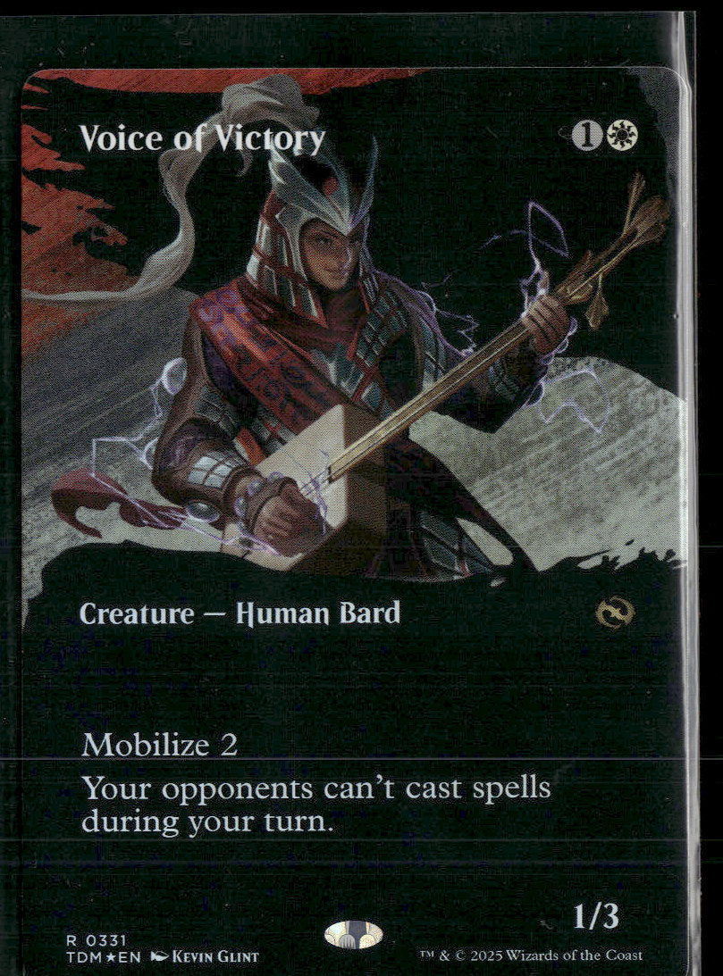 Tarkir: Dragonstorm Voice of Victory (Borderless) #331