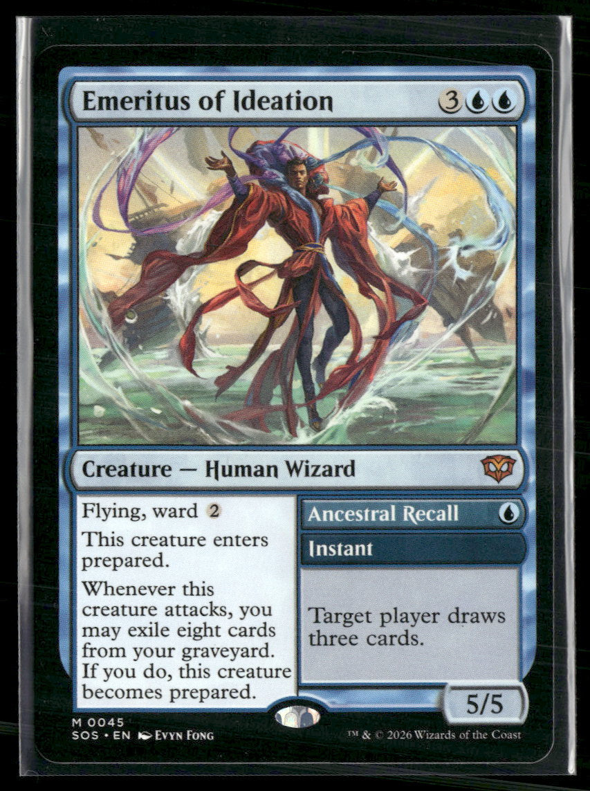 Secrets of Strixhaven Emeritus of Ideation #45
