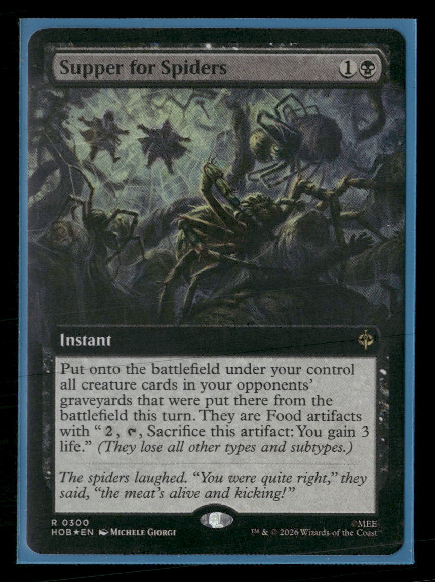 The Hobbit Supper for Spiders (Extended Art) Foil #300