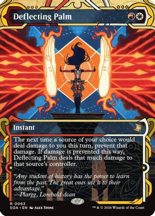 Deflecting Palm (SOA-063) - Secrets of Strixhaven: Mystical Archive