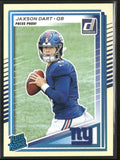 2025 Donruss Press Proofs Yellow Jaxson Dart RC #400