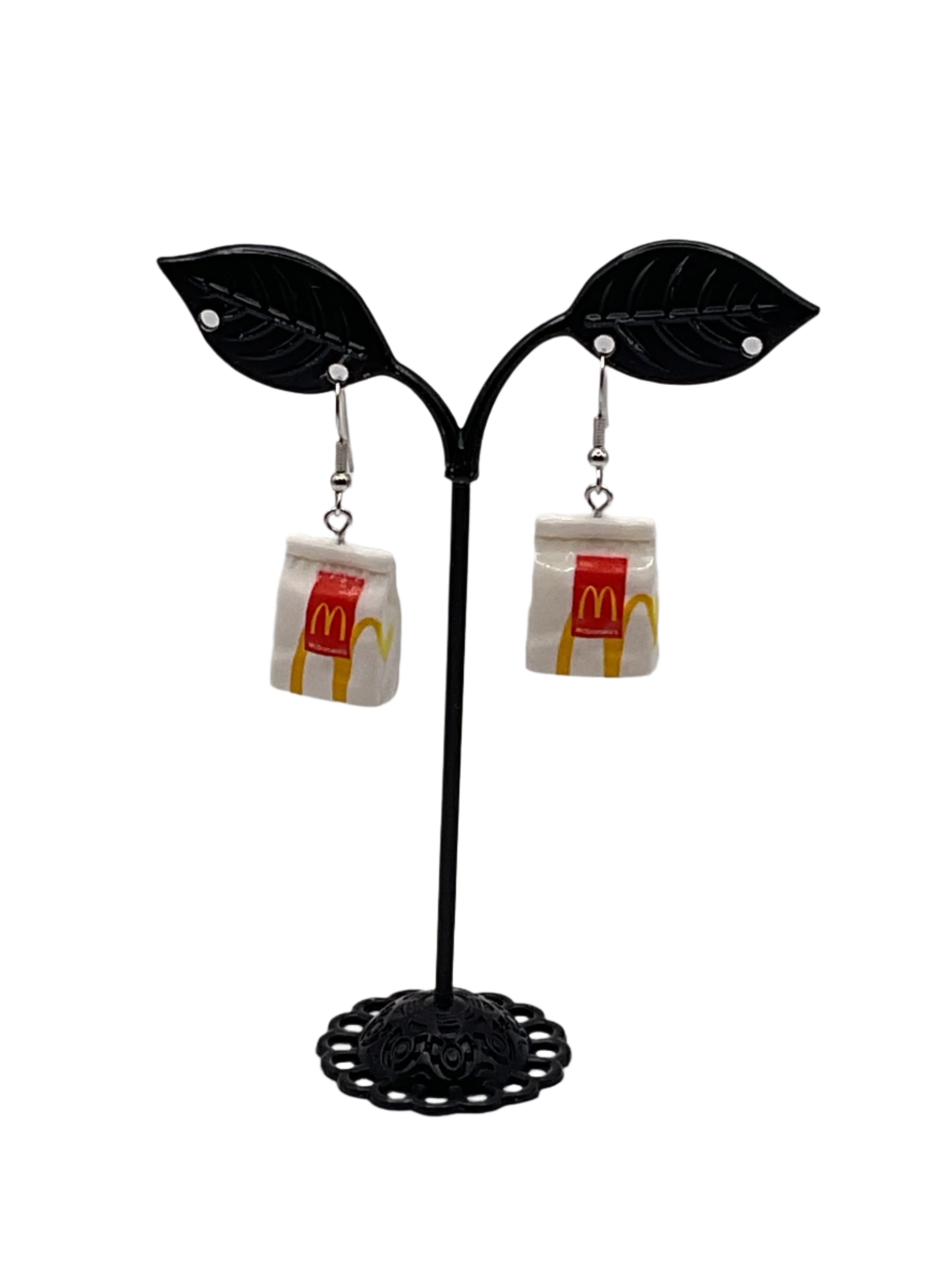 Food Bag Earrings