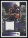 2004-05 Upper Deck Sweet Shot Sweet Shot Jersey Chris Webber #SSJ-CW