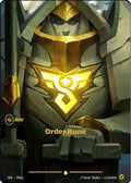 Order Rune (Alternate Art) (R06a) - Unleashed Foil