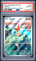 2025 Pokemon Black Star Promo Unova Victini Illus Coll Victini 8 PSA #208
