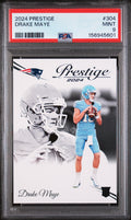 2024 Panini Prestige Drake Maye 9 PSA #304