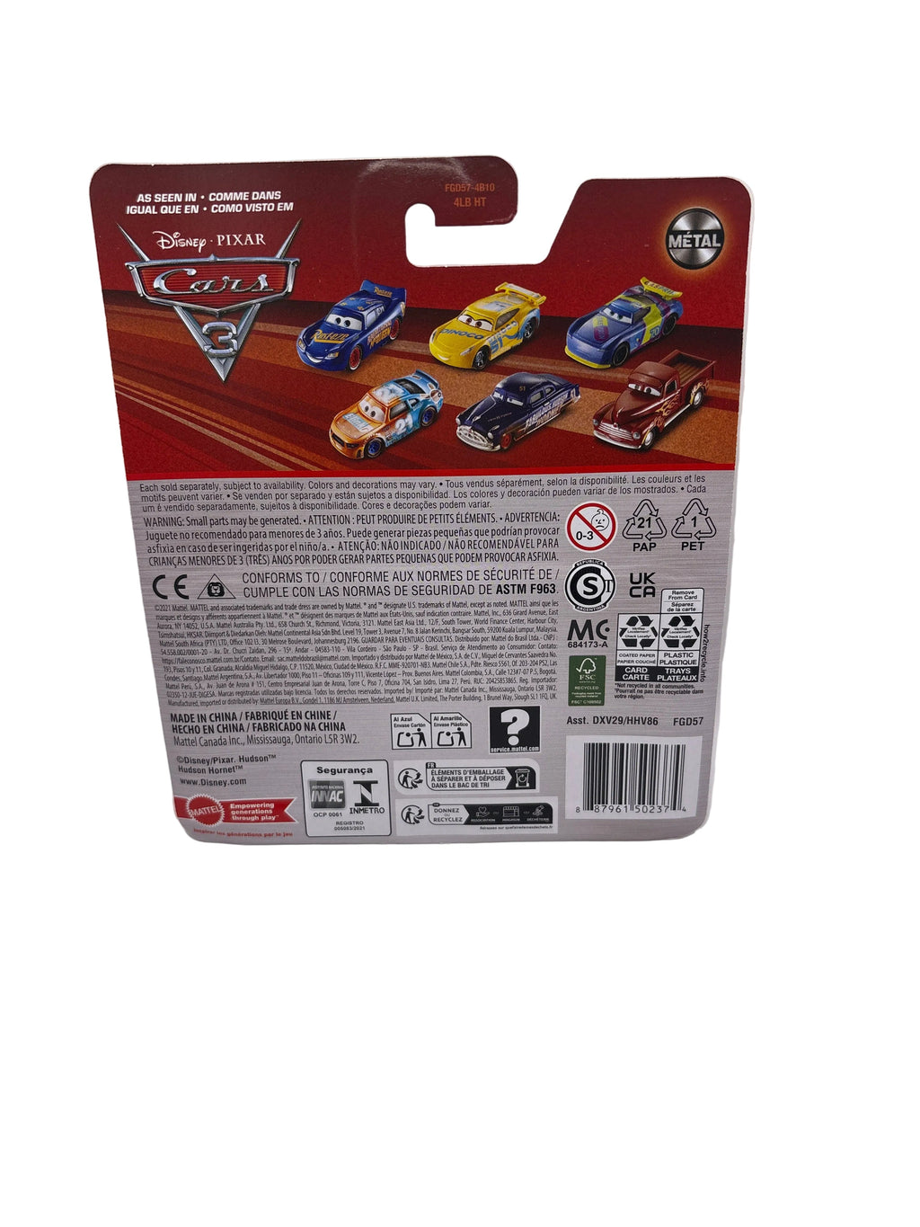 Disney Pixar Cars Fabulous Lightning McQueen Diecast blue