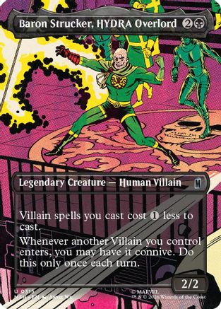 Baron Strucker, HYDRA Overlord (Borderless) (0315) (MSH-315) - Marvel Super Heroes