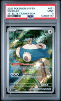 2023 Pokemon Svp En-Sv Black Star Promo 151 Elite Trainer Box Snorlax 9 PSA #051