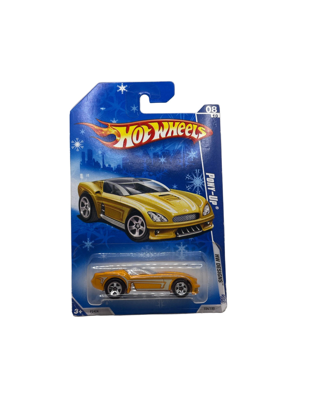 Hot Wheels Pony-Up Diecast gold