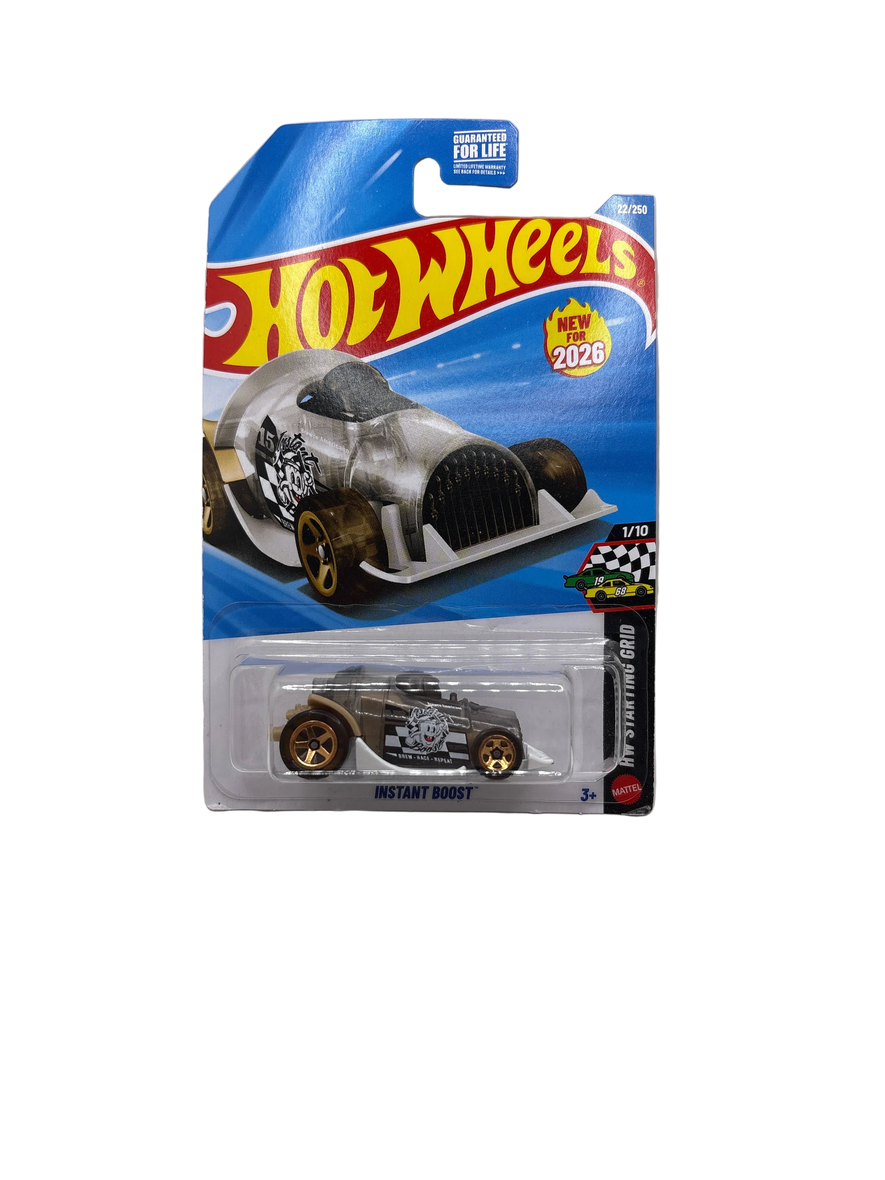 Hot Wheels Instant Boost Diecast silver